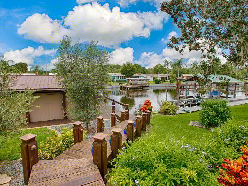 Lake County Homes For Sale Canal Front Living & A Complete Renovation